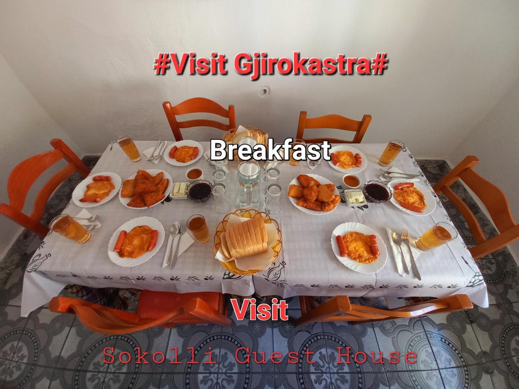 Gjirokastër Sokolli Guest House מראה חיצוני תמונה